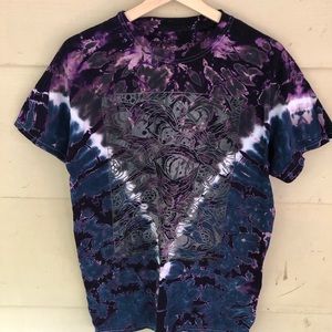Beautiful Tie Dye with Screen Print